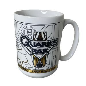 RARE VTG 1994 Star Trek Deep Space Nine Quark’s Bar Coffee Tea Mug Collectible